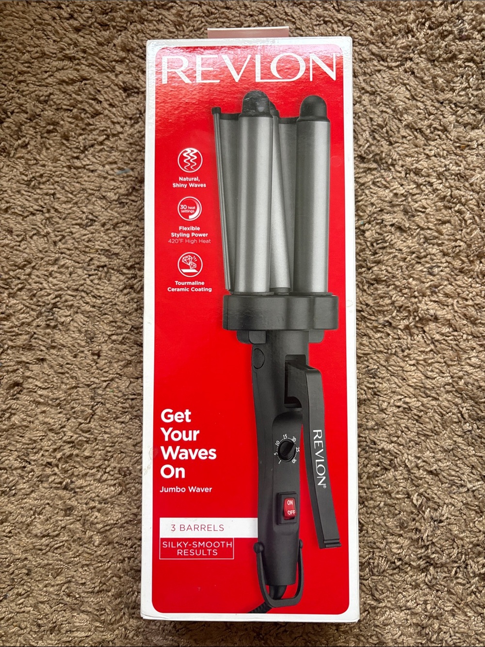 BRAND NEW REVLON CURLING IRON